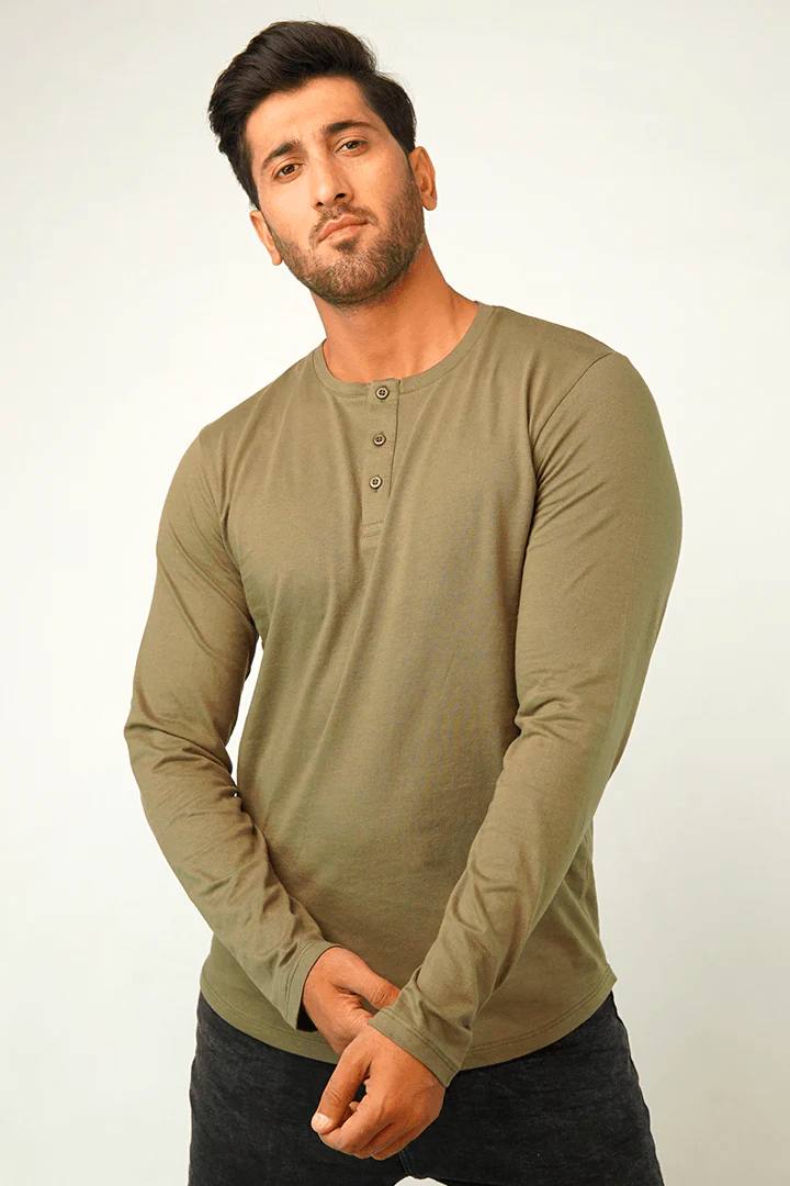 Cuts MEN'S FULL SLEEVES SHIRT